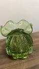 Vaso Trouxinha de Murano Verde Translucido P (10cm) - (vidro reforçado)