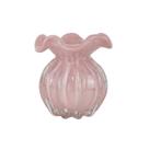 Vaso Trouxinha Decorativa de Murano - Laradore Rosa Bebê Vaso Trouxinha Decorativa de Murano - Laradore Rosa Bebê