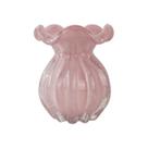 Vaso Trouxinha Grande Murano Decorativo - Laradore Rosa Bebê