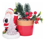 Vaso Vasinho Decor Porcelana Papai Noel Led Enfeite Natal Vermelho Papai Noel Vaso Vasinho Decor Porcelana Papai Noel Led Enfeite Natal Vermelho Papai Noel