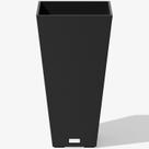 Vaso Veradek V-Resin Cônico 76 cm Preto para Ambientes Internos/Externos Vaso Veradek V-Resin Cônico 76 cm Preto para Ambientes Internos/Externos