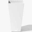 Vaso Veradek V-Resin Taper 76 cm Branco para Uso Interno e Externo Vaso Veradek V-Resin Taper 76 cm Branco para Uso Interno e Externo
