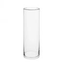 Vaso Vidro Cilindro 30x11cm Arranjos, Flores, Festas, Decoração