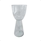 Vaso Vidro Pequim Grande Decoração Sala Escritório 48 cm Vaso Vidro Pequim Grande Decoração Sala Escritório 48 cm