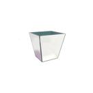 Vaso Violeta Vidro Espelhado 10x9,5cm Vaso Violeta Vidro Espelhado 10x9,5cm