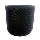 Vaso vite cilindro polietileno n1 preto carvão - vasos vogue