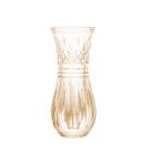 Vaso Wolff Lys de Cristal Âmbar 6cm x 15cm