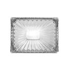 Vaso Wolff Maya de Cristal 13,5cm x 10cm x 22,5cm