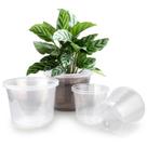 Vasos de berçário transparentes Planter FUOAUYK 7"/8"/9", pacote com 9