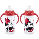 Vasos para Beber NUK Learner Cup 300 ml 2-Pack Minnie Mouse
