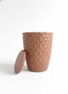 Vasos Polietileno Coluna Berlian Gold M 3D Cor:Marrom