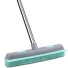 Vassoura de borracha Conliwell Pet Carpet Hair com cabo de 125 cm de comprimento