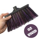 Vassoura EXATINHA Multiuso Nylon Resistente 02 unid