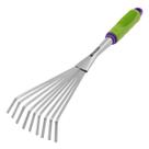 Vassoura Jardim Metálica 9 Dentes 120x405mm 630078 Palisad