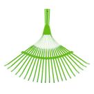 Vassoura para grama e jardim metalica regulavel, 430 x 365mm, 22 dentes, sem cabo, 1 pc // palisad