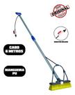 Vassoura Para Limpeza De Placas Solar 30cm Cabo 6m