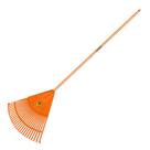 Vassoura Plástica Laranja Tramontina com 26 Dentes e Cabo de Madeira 120 cm Vassoura Plástica Laranja Tramontina com 26 Dentes e Cabo de Madeira 120 cm