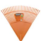 Vassoura Plástica para Folhas Laranja com 26 Dentes Famastil Vassoura Plástica para Folhas Laranja com 26 Dentes Famastil