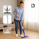 Vassoura Rodo Magico Mop Spray Giratório Com Reservatório Rodo De Limpeza Esfregão Microfibra Lavável