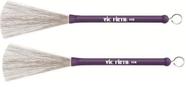 Vassourinha Vic Firth Heritage Brush Light com Cerdas Retráteis (6088)