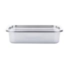 Vat - Assadeira Cuba Gastronômica Em Aço Inoxidável - Grande 3,20 L - Neoflam Prata Sem Voltagem Vat - Assadeira Cuba Gastronômica Em Aço Inoxidável - Grande 3,20 L - Neoflam Prata Sem Voltagem