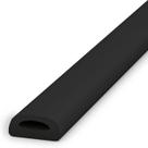 Veda Frestas Adesivo 4mm Preto Isolamento Térmico Vedação Porta Janela Veda Frestas Adesivo 4mm Preto Isolamento Térmico Vedação Porta Janela