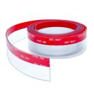 Veda Frestas De Porta 4,0 Cm Altura, Transparente, Vedapratic