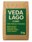 Veda Lago E Tanque 5KG Cumc Natural Sela E Impermeabiliza Vazamentos