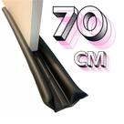 Veda Porta Protetor Rolinho 70cm e 80cm Impermeável Proteção Dupla Preto Veda Porta Protetor Rolinho 70cm e 80cm Impermeável Proteção Dupla Preto