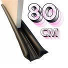 Veda Porta Protetor Rolinho 70cm e 80cm Impermeável Proteção Dupla Preto Veda Porta Protetor Rolinho 70cm e 80cm Impermeável Proteção Dupla Preto
