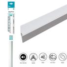 Veda Porta Rodapé Adesivo 80cm Rodo Silicone Protetor