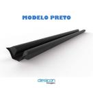 Veda Porta Rolinho Impermeável 90cm Bloqueia Poeira