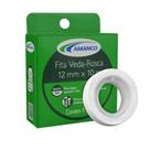 Veda Rosca 12mm 10m Amanco P.t.f.e. Teflon Tubulações Vapor Ar Comprimido Vácuo água Quente Químcos
