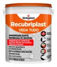 Veda Tudo 3,6kg Recubiplast Vedação resistente para obras e reparos