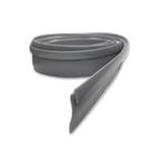 Vedação antigotejamento em T para porta de box com moldura TechnologyLK 91 cm cinza inclinada