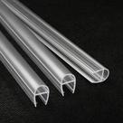 Vedação de porta de chuveiro KOLAKO 3PCS 100 cm de vidro sem moldura de 3/8"