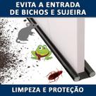 Vedação de Porta Protetor Veda Porta 1 Metro Contra Insetos Poeira e Sujeira