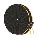Vedação de porta Weather Stripping MIKONIYA Black 6 mm x 6 mm x 10 m Vedação de porta Weather Stripping MIKONIYA Black 6 mm x 6 mm x 10 m