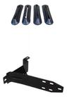 Vedação ParaChoque Fusca 70/79 Kit 4 Peças