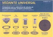 Vedante universal ajutavel eva valvulas escoamento pia banheiro tanque blukit
