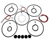 Vedantes + Eletrodo Vela Fogão Cooktop Fischer 5b Kit 20 Pçs