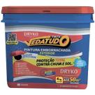 Vedatudo tinta emborrachada branca 4kg -tintaemb-gl dryko