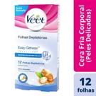 Veet Folhas para Depilação Corporal Peles Delicadas 12 Un