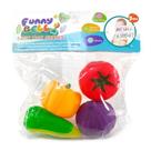 Vegetais de Vinil 4 Peças Infantil