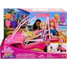 Veiculo Barbie Family Buggy de Praia Rosa JFV68 Mattel