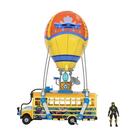 Veículo de brinquedo Jazwares Fortnite Battle Bus 35 cm com boneco