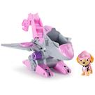 Veículo de brinquedo Paw Patrol Dino Rescue Skye com dinossauro misterioso