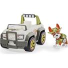Veículo de brinquedo Paw Patrol Tracker's Jungle Cruiser com boneco