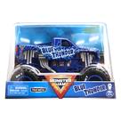 Veículo de coleção fundido sob pressão Monster Jam Blue Thunder 1:24