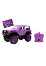 Veículo de controle remoto Jada Toys GIRLMAZING Jeep Purple